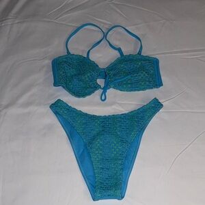 Wild Fable Light Blue Bikini Set